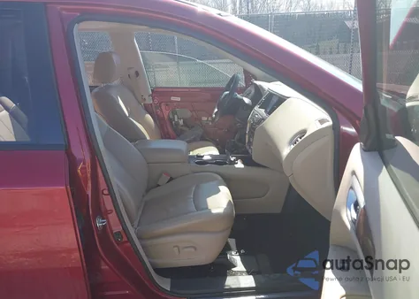 2018 Nissan Pathfinder Platinum from USA, damaged, VIN 5N1DR2MM5JC614716